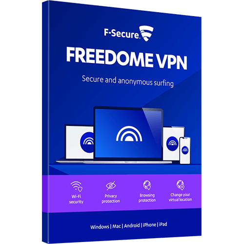 F-Secure Freedome VPN 5 Devices 1 Year Americas